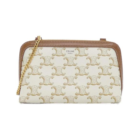 CELINE White 2C Shoulder Bag - Picture 1 of 8